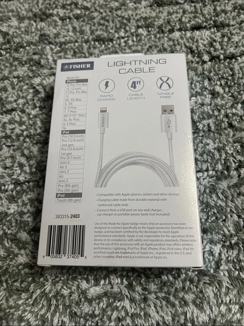 Fisher reliable lightning